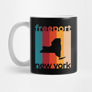 Freeport New York Retro Mug